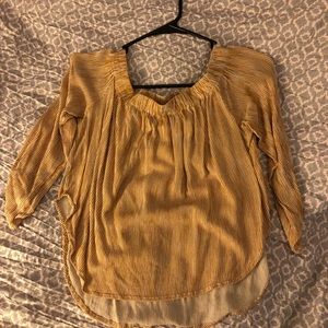 Love Culture off the shoulder top.